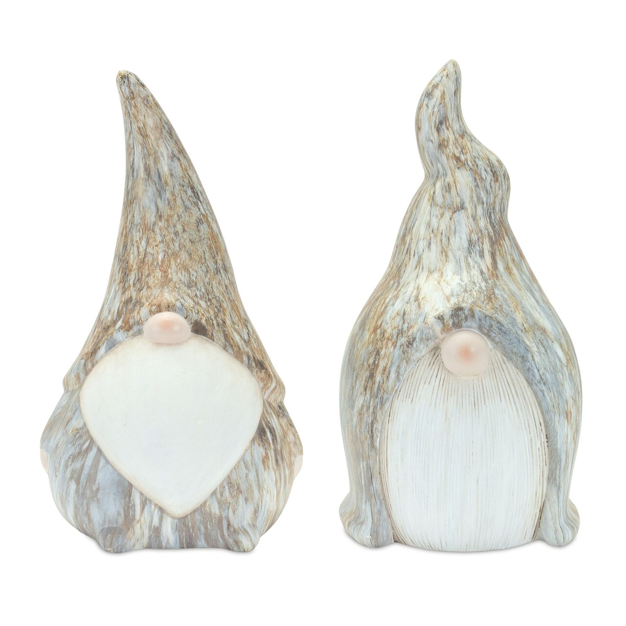 Melrose Set of 2 Hooded Gnome Christmas Tabletop Figurines 11"